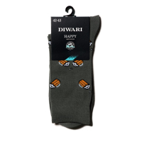 Heren happy sok bier Diwari katoen